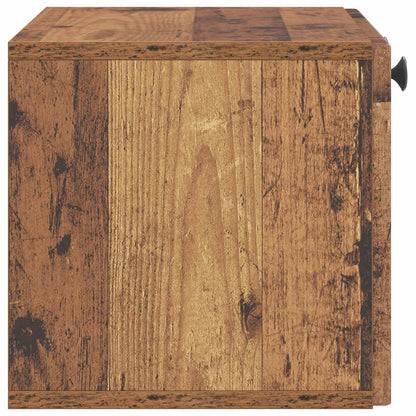 Nástěnná Tv Skříň Nástěnný Staré Dřevo 59,5 X 31 X 30 Cm