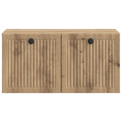 Nástěnná Tv Skříň 59,5 X 31 X 30 Cm Dub Artisan