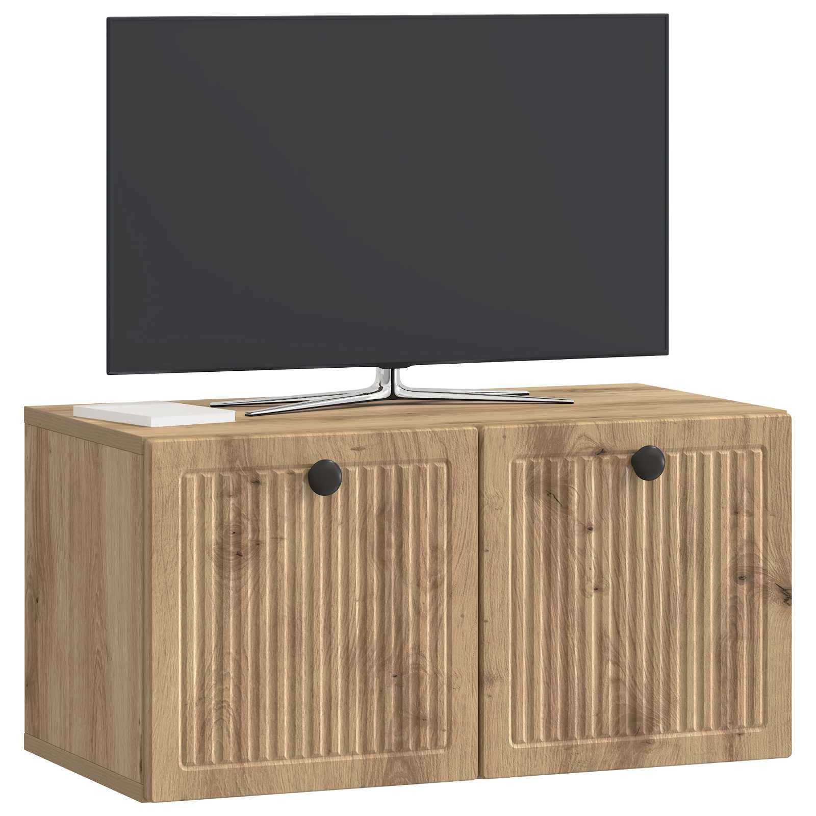 Nástěnná Tv Skříň 59,5 X 31 X 30 Cm Dub Artisan
