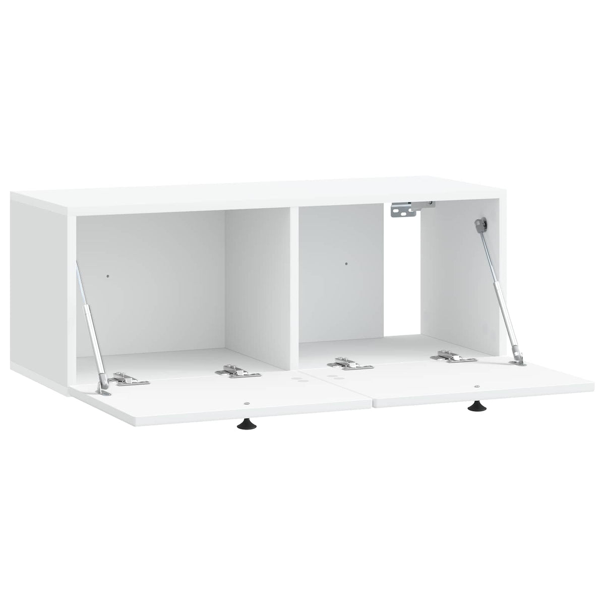 Nástěnná Tv Skříň Bílá 78,5 X 31 X 30 Cm Kompozitní Dřevo