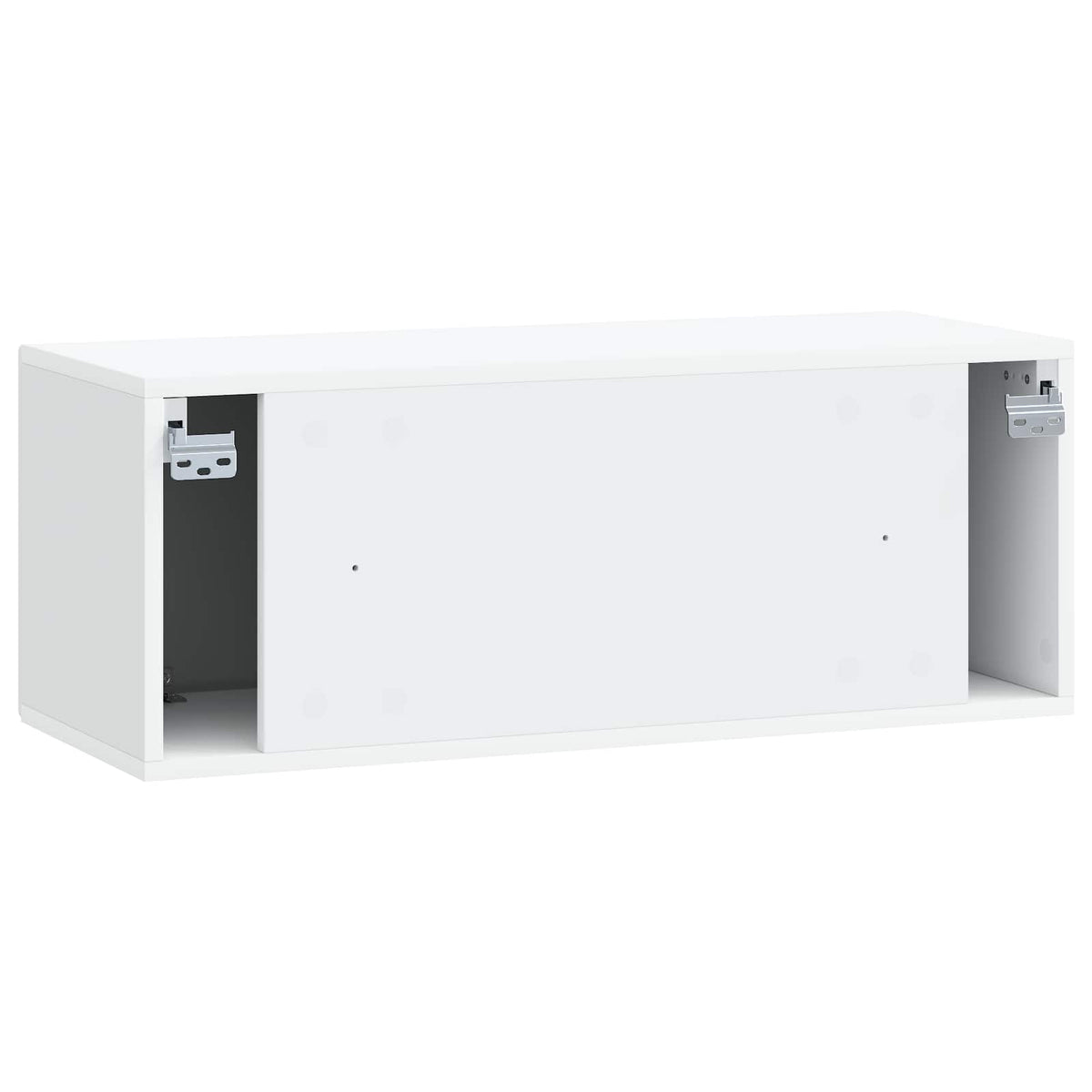 Nástěnná Tv Skříň Bílá 78,5 X 31 X 30 Cm Kompozitní Dřevo