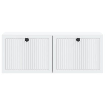 Nástěnná Tv Skříň Bílá 78,5 X 31 X 30 Cm Kompozitní Dřevo