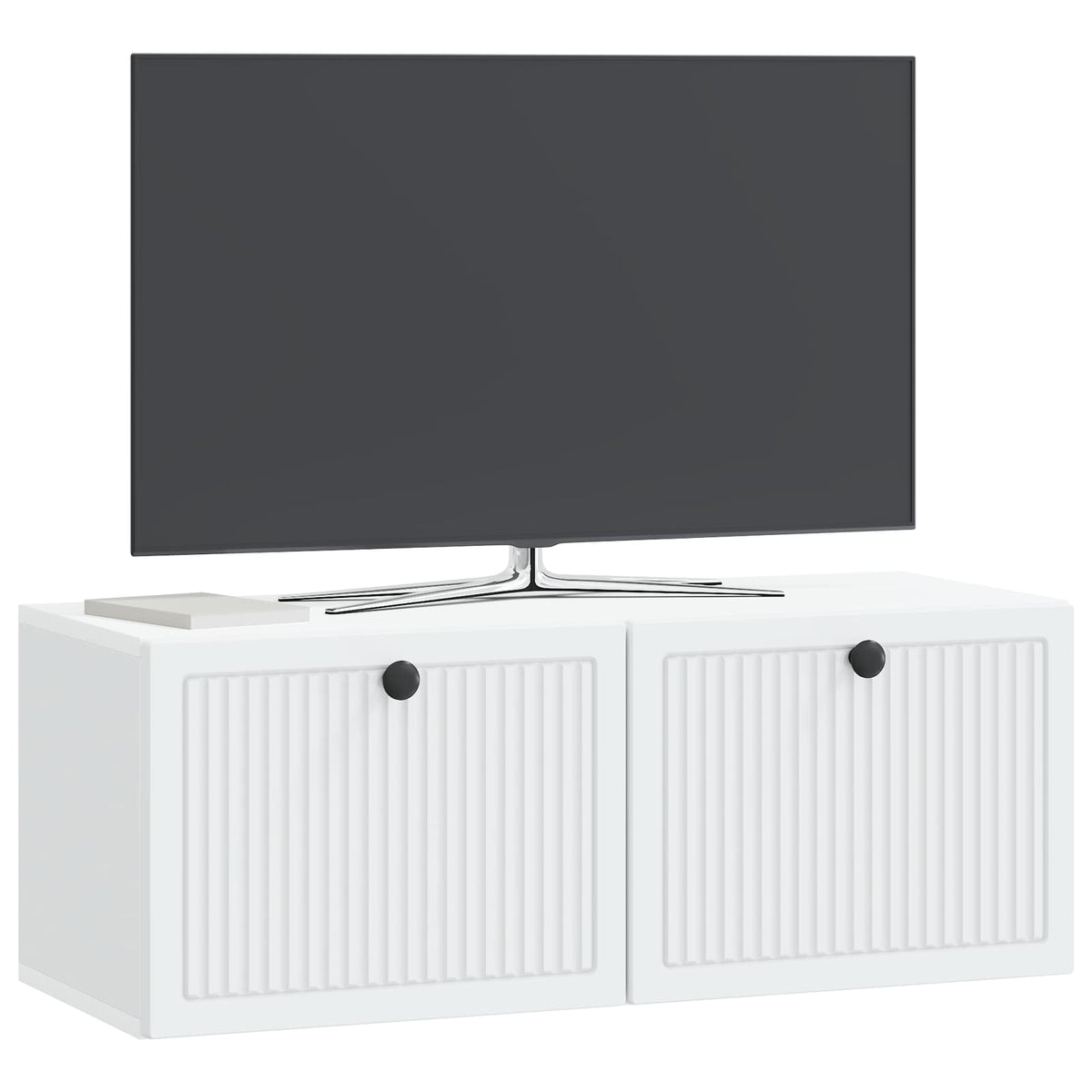 Nástěnná Tv Skříň Bílá 78,5 X 31 X 30 Cm Kompozitní Dřevo