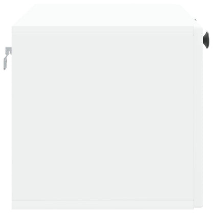 Nástěnná Tv Skříň Bílá 78,5 X 31 X 30 Cm Kompozitní Dřevo
