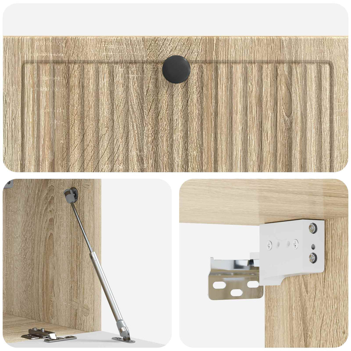 Nástěnná Tv Skříň Dub Sonoma 78,5 X 31 X 30 Cm Kompozitní Dřevo
