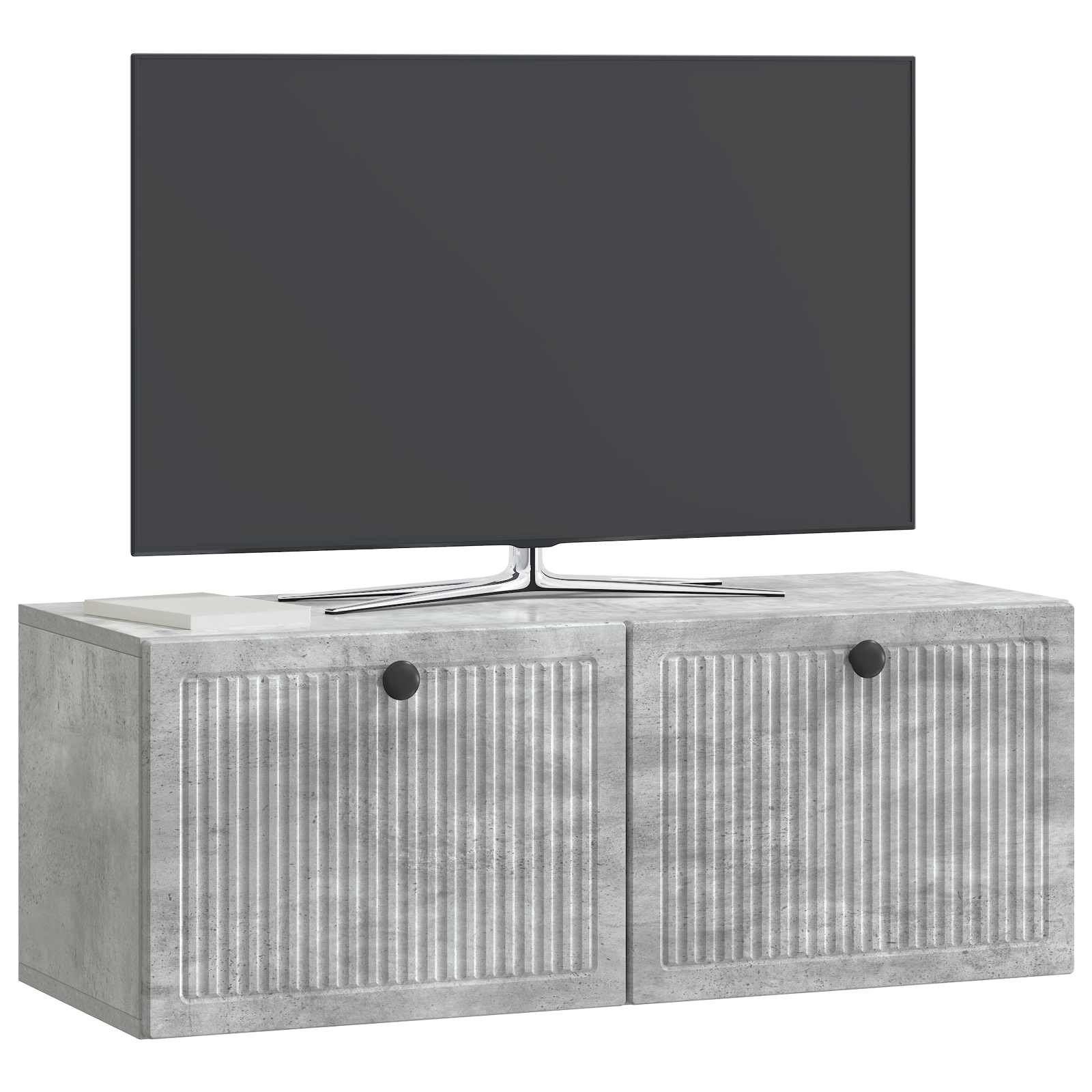 Nástěnná Tv Skříň Nástěnný Betonově Šedá 78,5 X 31 X 30 Cm