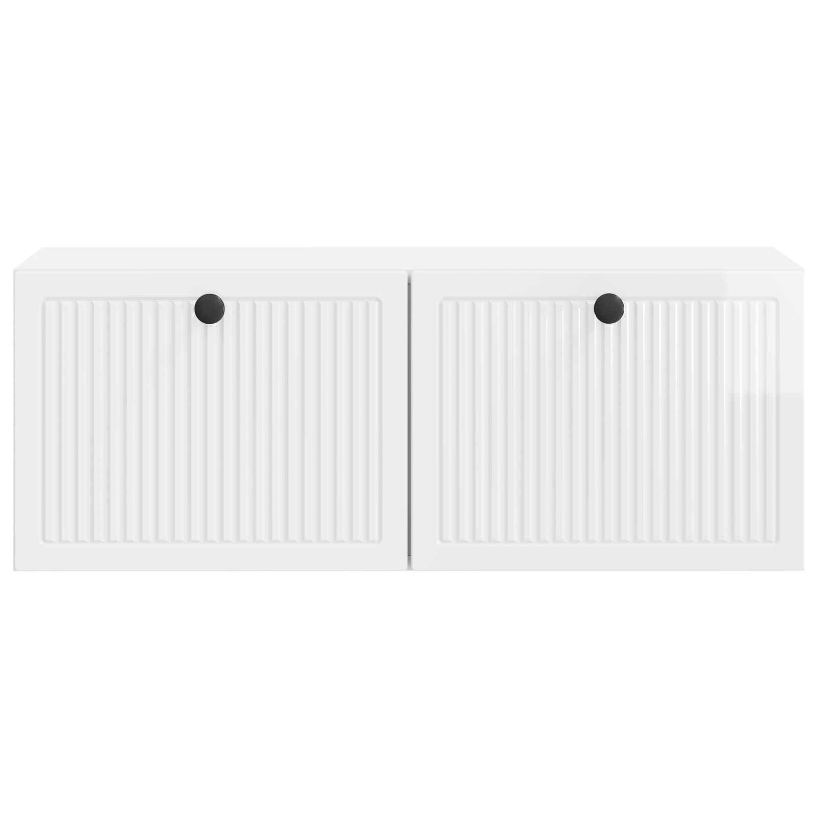 Nástěnná Tv Skříň Bílá S Vysokým Leskem 78,5 X 31 X 30 Cm
