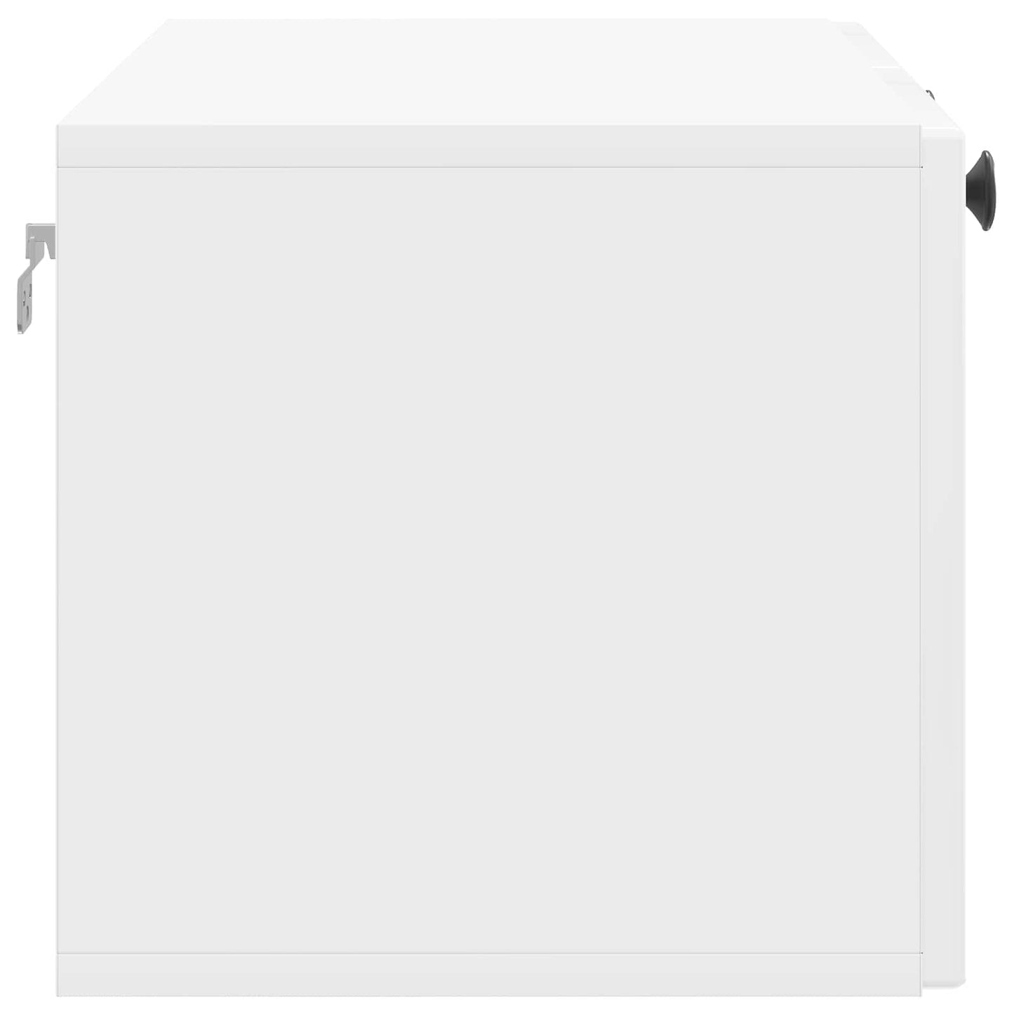 Nástěnná Tv Skříň Bílá S Vysokým Leskem 78,5 X 31 X 30 Cm