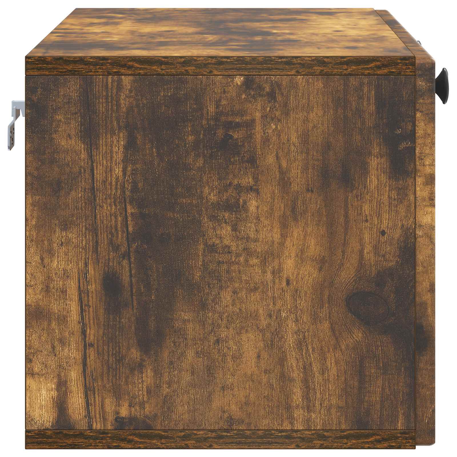 Nástěnná Tv Skříň Nástěnný Kouřový Dub 78,5 X 31 X 30 Cm