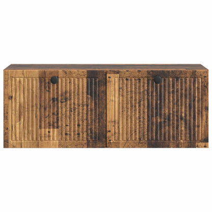 Nástěnná Tv Skříň Nástěnný Staré Dřevo 78,5 X 31 X 30 Cm