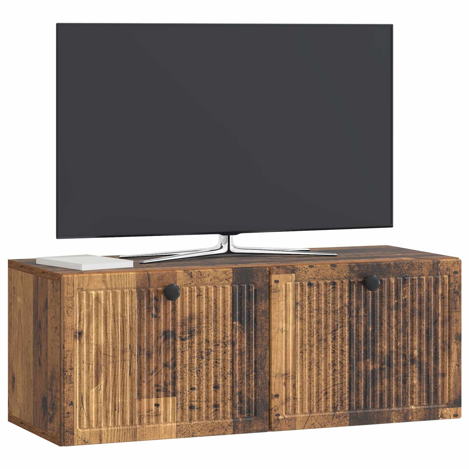 Nástěnná Tv Skříň Nástěnný Staré Dřevo 78,5 X 31 X 30 Cm