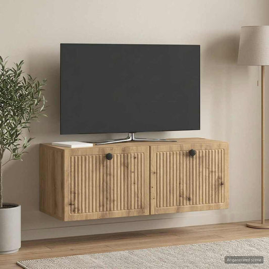Nástěnná Tv Skříň 78,5 X 31 X 30 Cm Dub Artisan