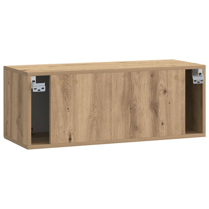 Nástěnná Tv Skříň 78,5 X 31 X 30 Cm Dub Artisan