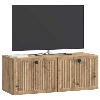 Nástěnná Tv Skříň 78,5 X 31 X 30 Cm Dub Artisan
