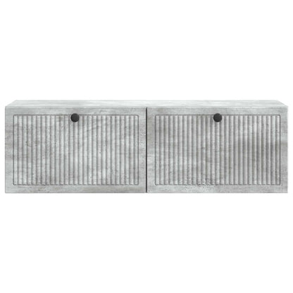 Nástěnná Tv Skříň Nástěnný Betonově Šedá 98 X 31 X 30 Cm