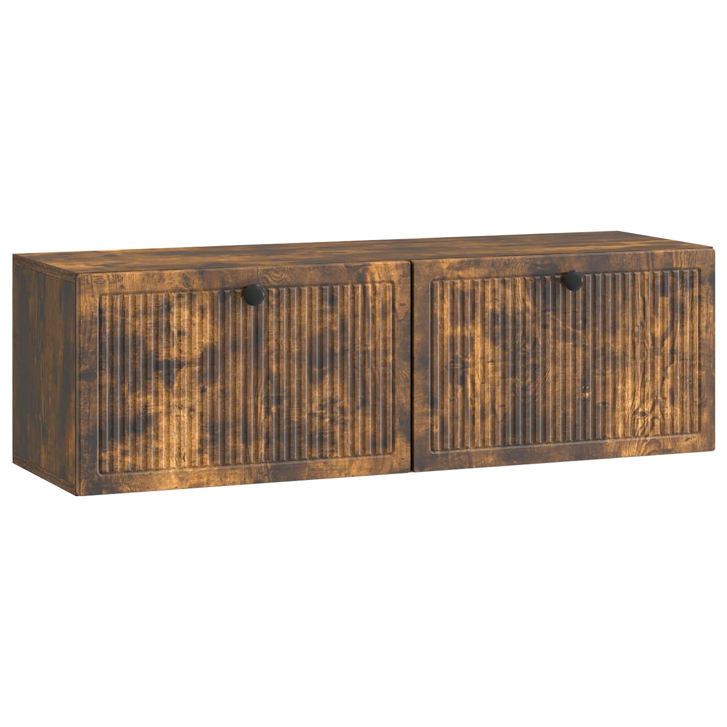 Nástěnná Tv Skříň Kouřový Dub 98 X 31 X 30 Cm Kompozitní Dřevo