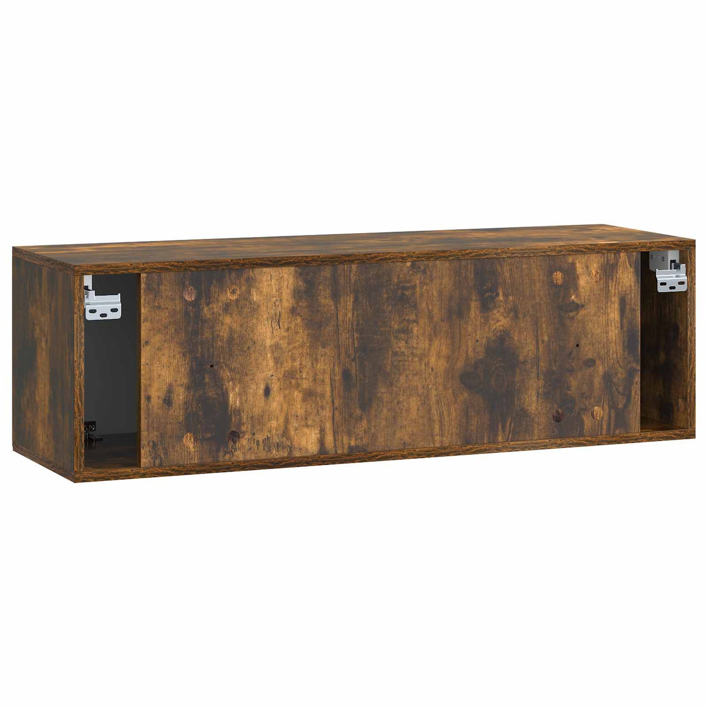 Nástěnná Tv Skříň Kouřový Dub 98 X 31 X 30 Cm Kompozitní Dřevo