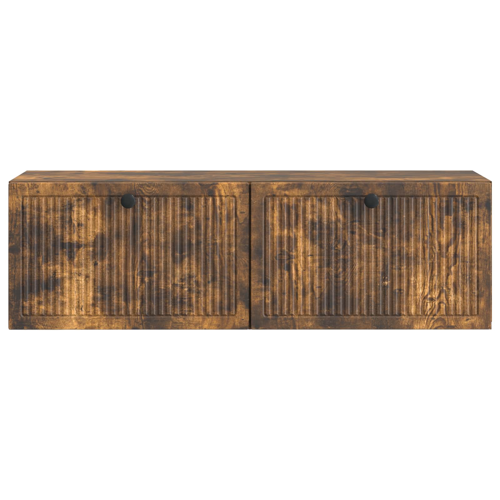 Nástěnná Tv Skříň Kouřový Dub 98 X 31 X 30 Cm Kompozitní Dřevo