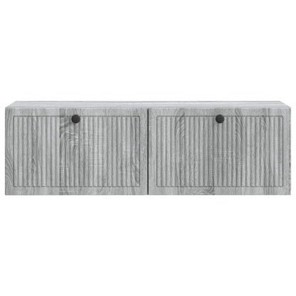 Nástěnná Tv Skříň Šedá Sonoma 98 X 31 X 30 Cm Kompozitní Dřevo