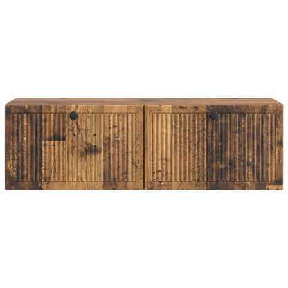 Nástěnná Tv Skříň Staré Dřevo 98 X 31 X 30 Cm Kompozitní Dřevo