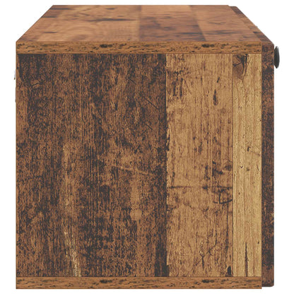 Nástěnná Tv Skříň Staré Dřevo 98 X 31 X 30 Cm Kompozitní Dřevo