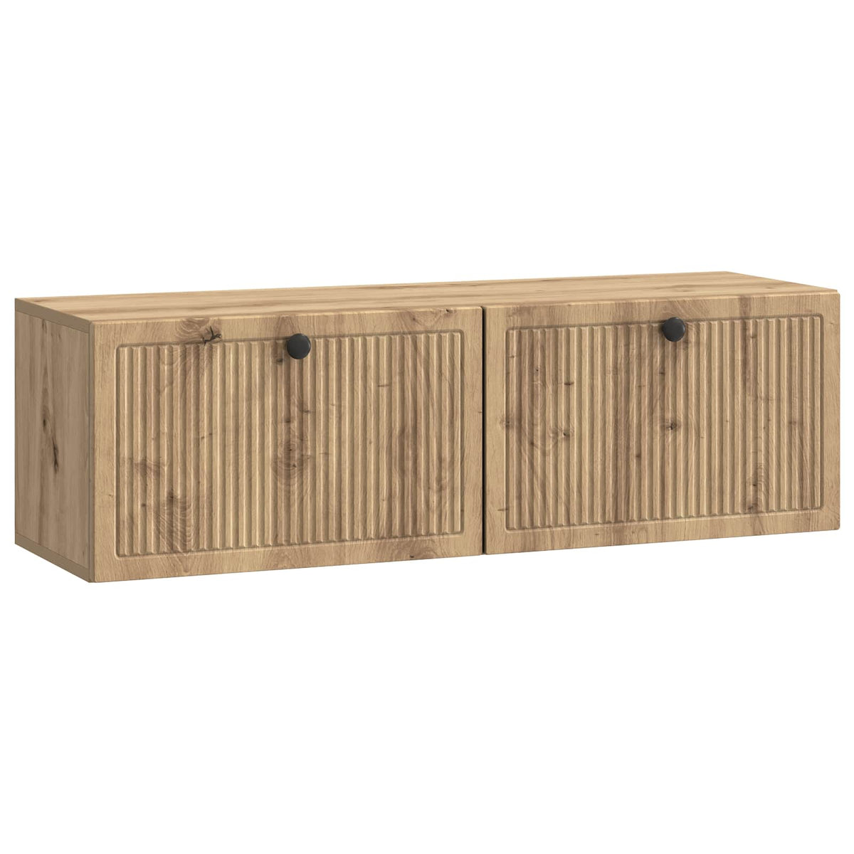 Nástěnná Tv Skříň 98 X 31 X 30 Cm Dub Artisan Kompozitní Dřevo