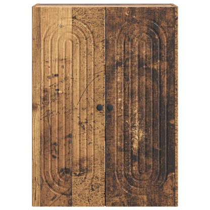 Nástěnná Skříň Staré Dřevo 66 X 34,5 X 90 Cm Kompozitní Dřevo