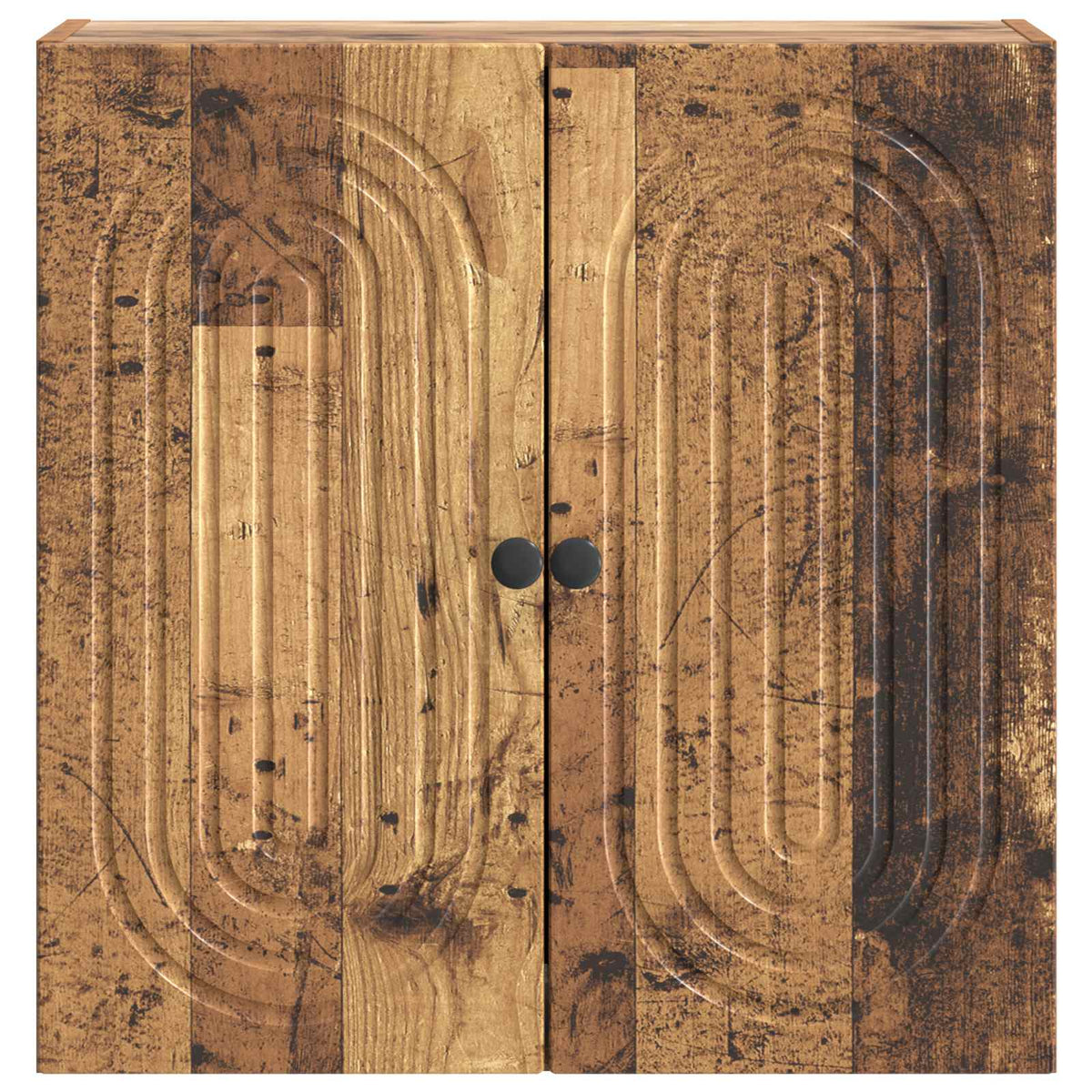 Nástěnná Skříň Staré Dřevo 59 X 31 X 60 Cm Kompozitní Dřevo