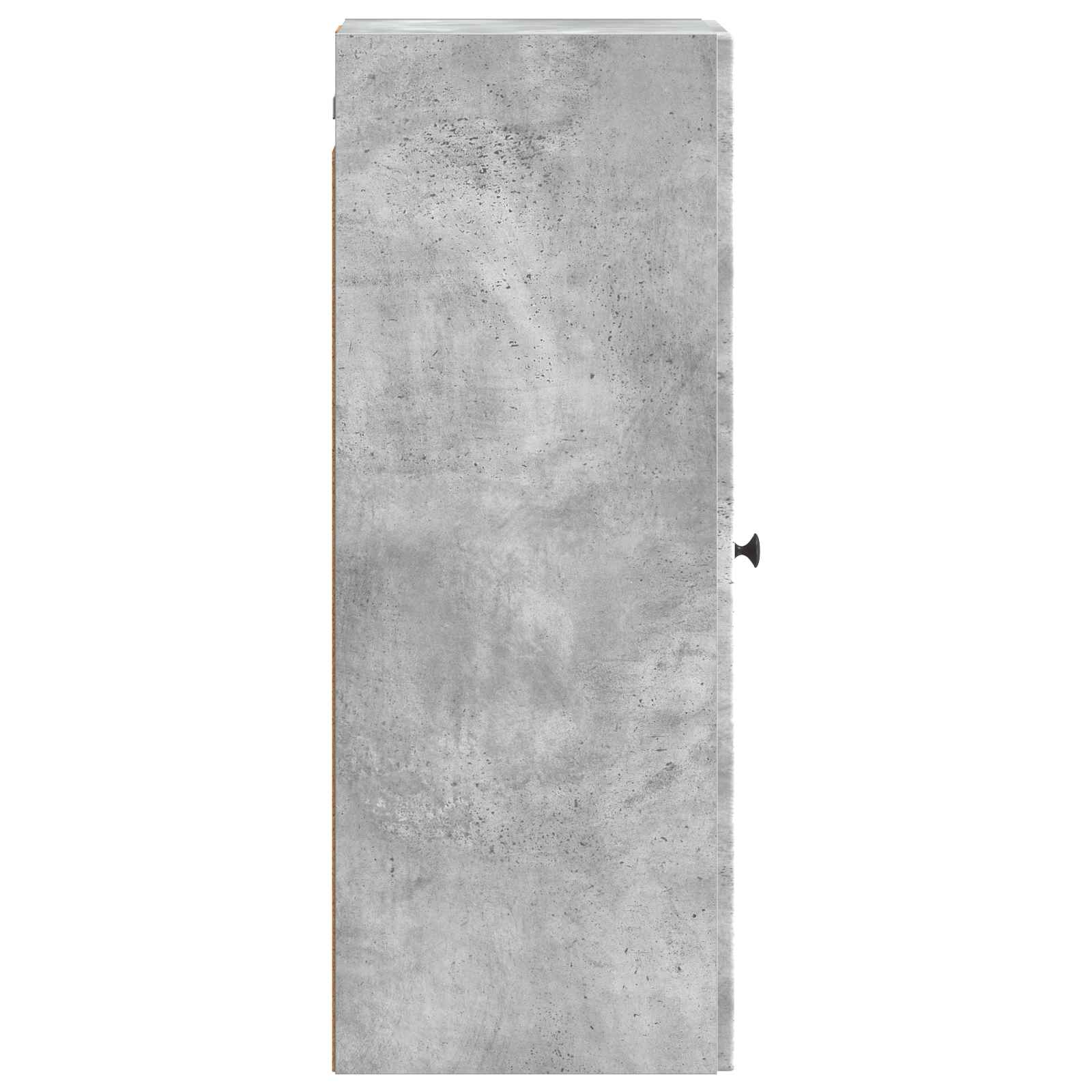 Nástěnná Skříň Betonově Šedá 33 X 34,5 X 90 Cm Kompozitní Dřevo