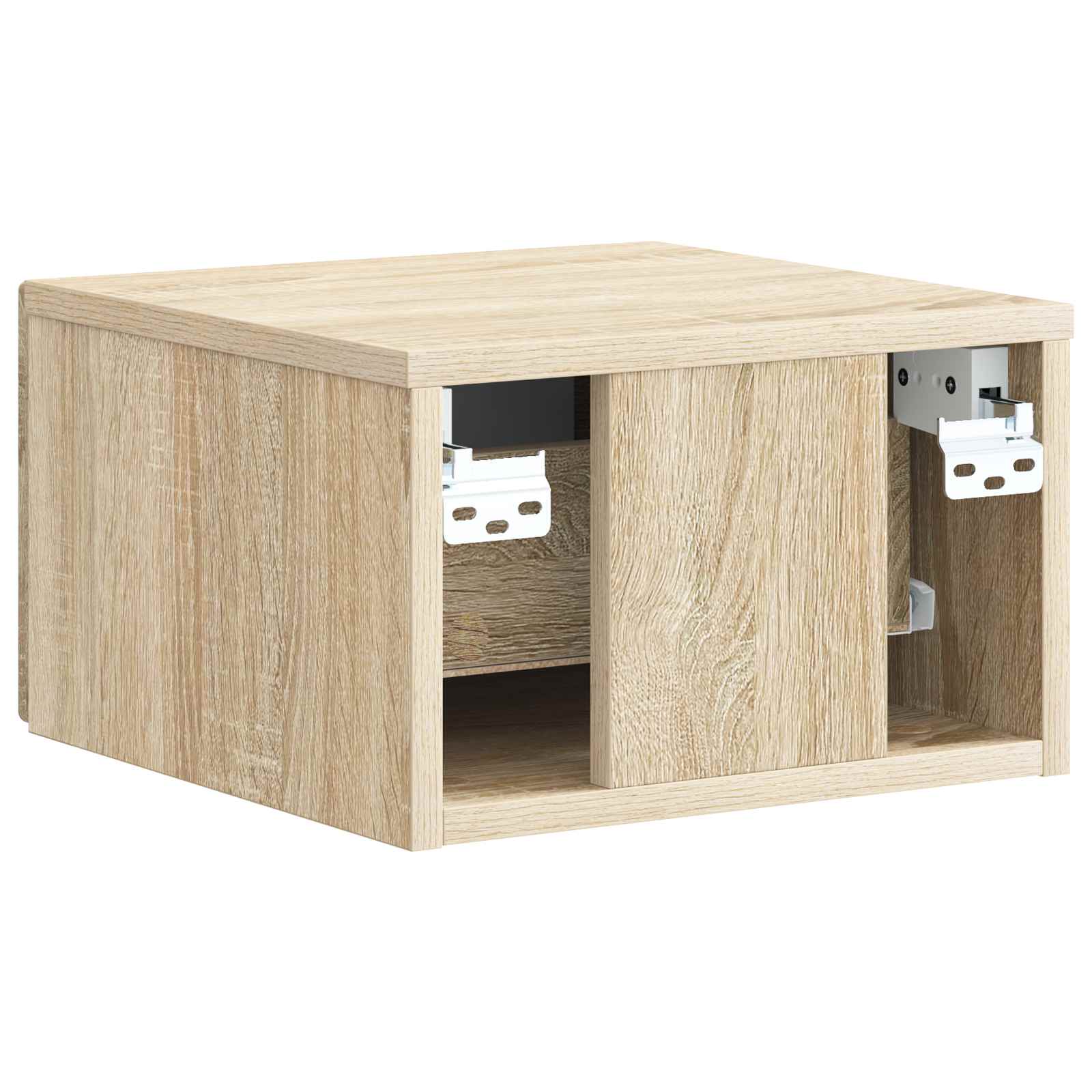 Nástěnný Noční Stolek 2 Pcs Dub Sonoma 33 X 34,5 X 20 Cm