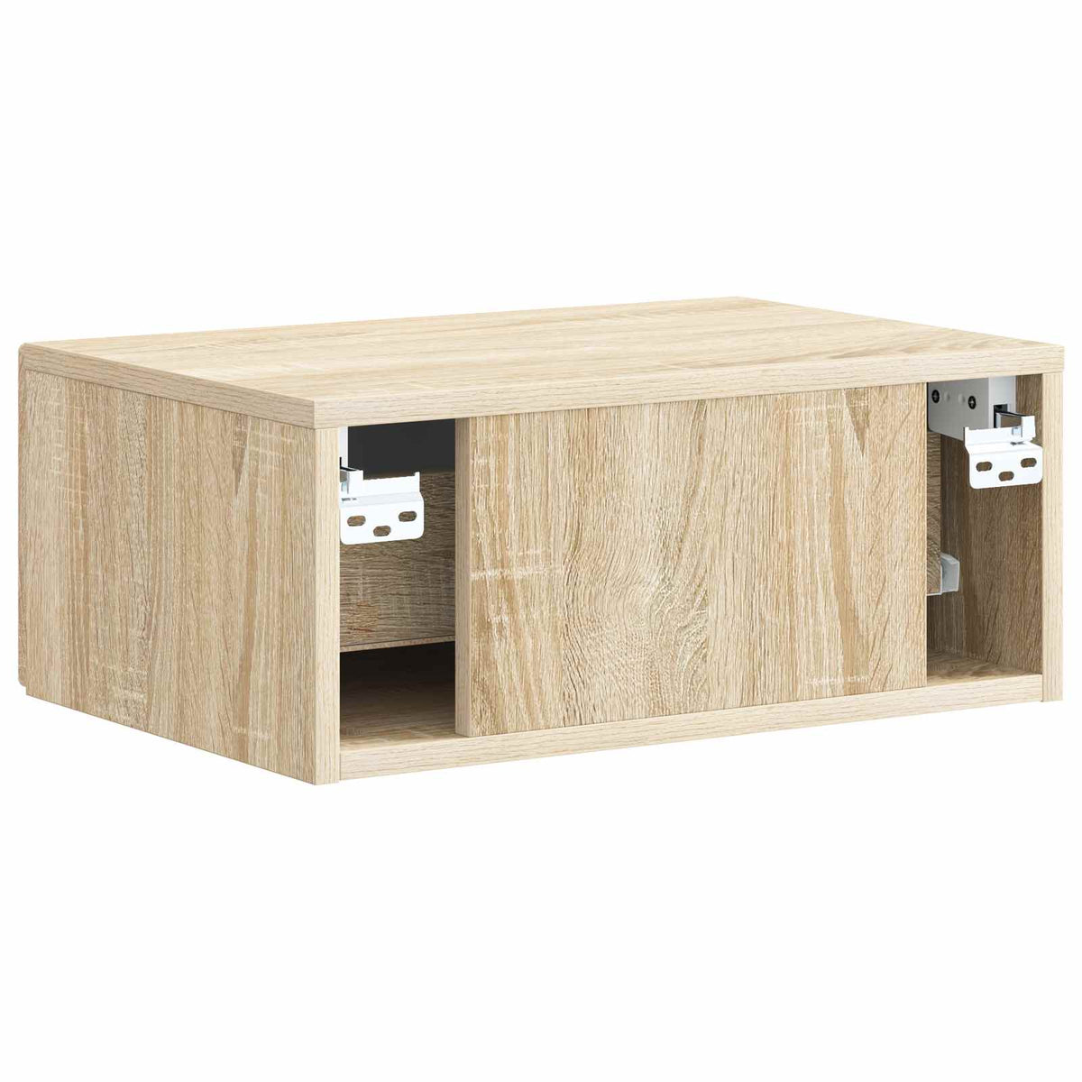 Nástěnný Noční Stolek 2 Pcs Dub Sonoma 49 X 34,5 X 20 Cm