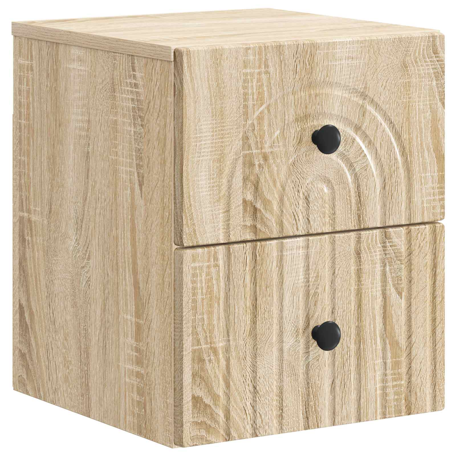 Nástěnný Noční Stolek 2 Pcs Dub Sonoma 33 X 34,5 X 40 Cm