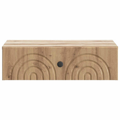 Nástěnný Boční Stůl 59 X 34,5 X 17 Cm Kompozitní Dřevo