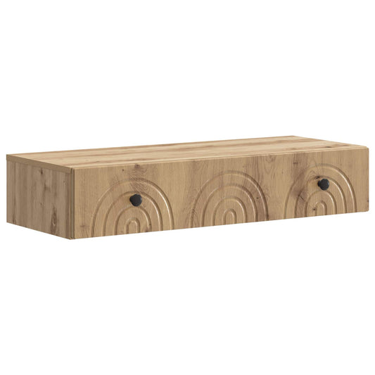 Nástěnný Boční Stůl 87,5 X 34,5 X 17 Cm Kompozitní Dřevo