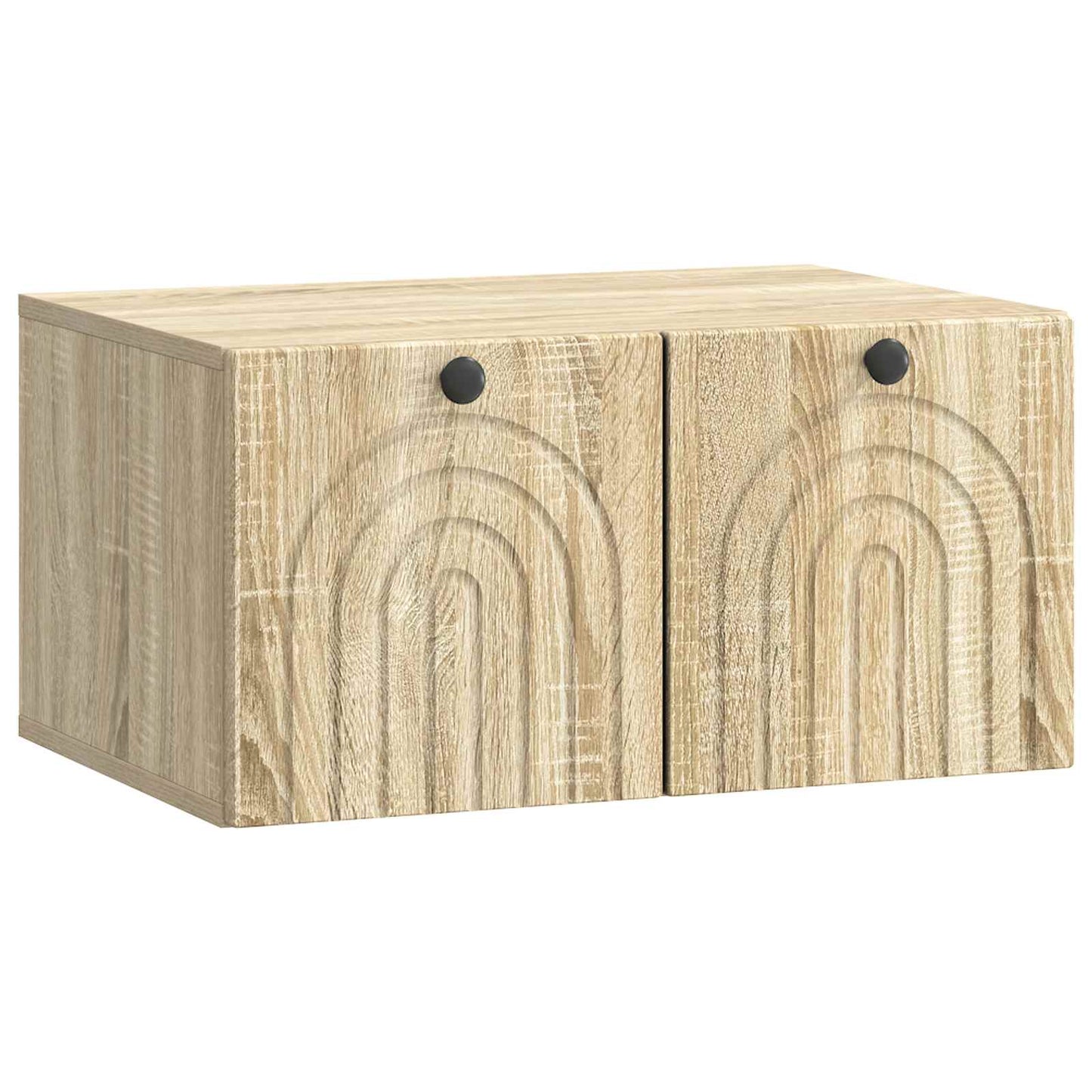 Nástěnná Tv Skříň Dub Sonoma 59,5 X 41 X 30 Cm Kompozitní Dřevo