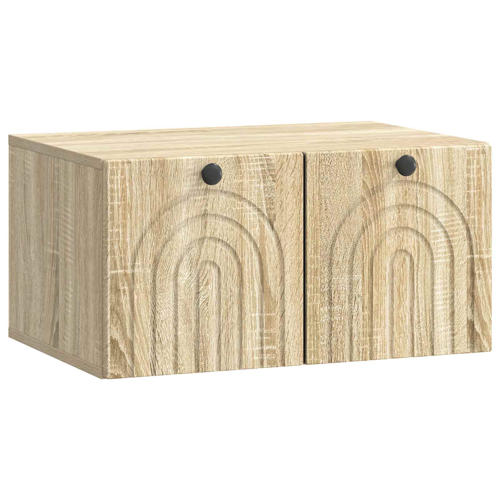 Nástěnná Tv Skříň Dub Sonoma 59,5 X 41 X 30 Cm Kompozitní Dřevo