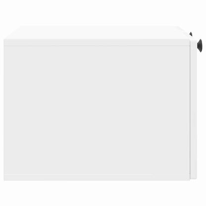 Nástěnná Tv Skříň Bílá S Vysokým Leskem 59,5 X 41 X 30 Cm