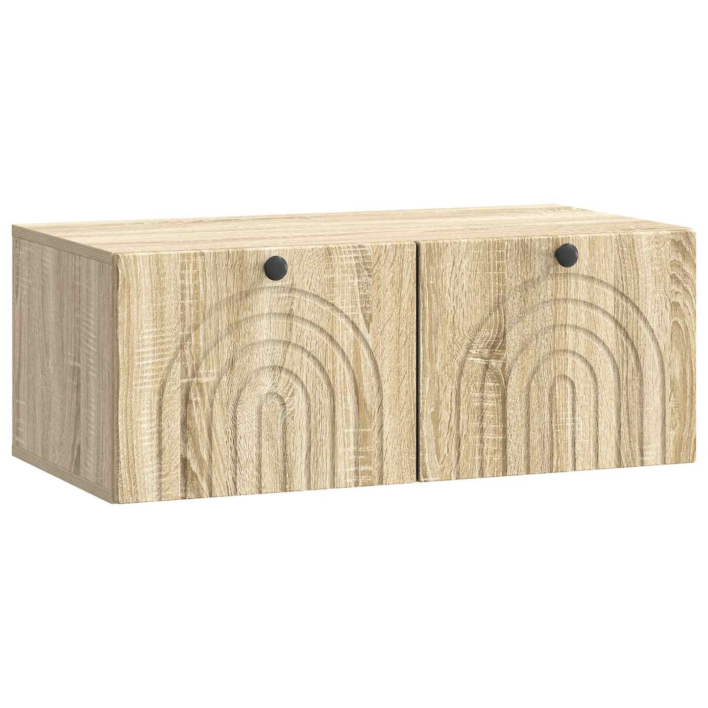 Nástěnná Tv Skříň Dub Sonoma 78,5 X 41 X 30 Cm Kompozitní Dřevo