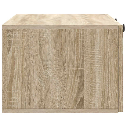Nástěnná Tv Skříň Dub Sonoma 78,5 X 41 X 30 Cm Kompozitní Dřevo
