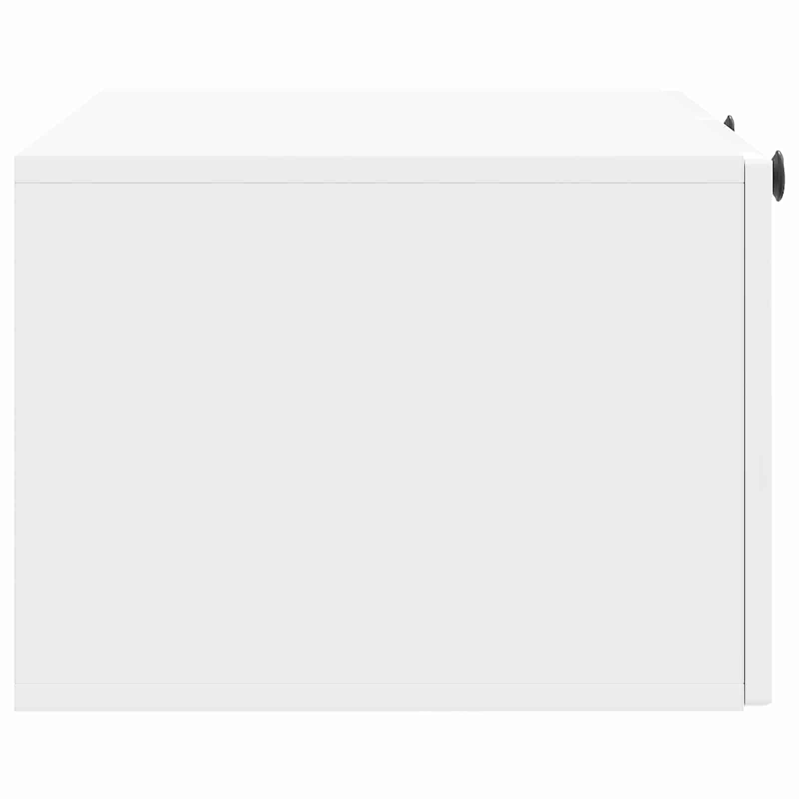 Nástěnná Tv Skříň Bílá S Vysokým Leskem 78,5 X 41 X 30 Cm