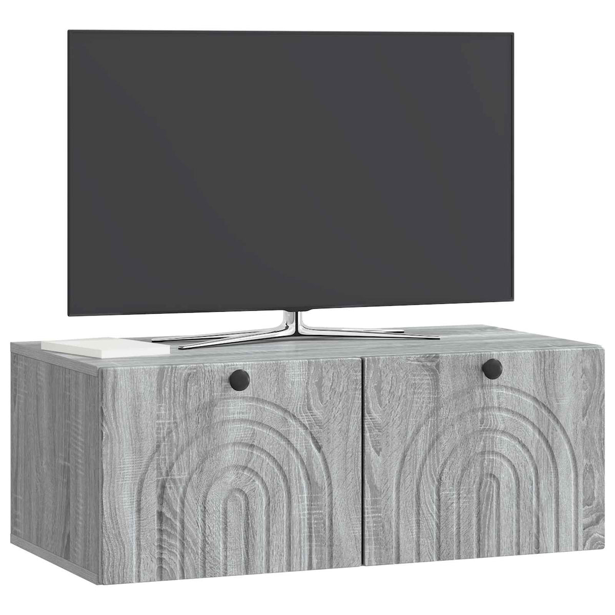 Nástěnná Tv Skříň Nástěnný Šedá Sonoma 78,5 X 41 X 30 Cm