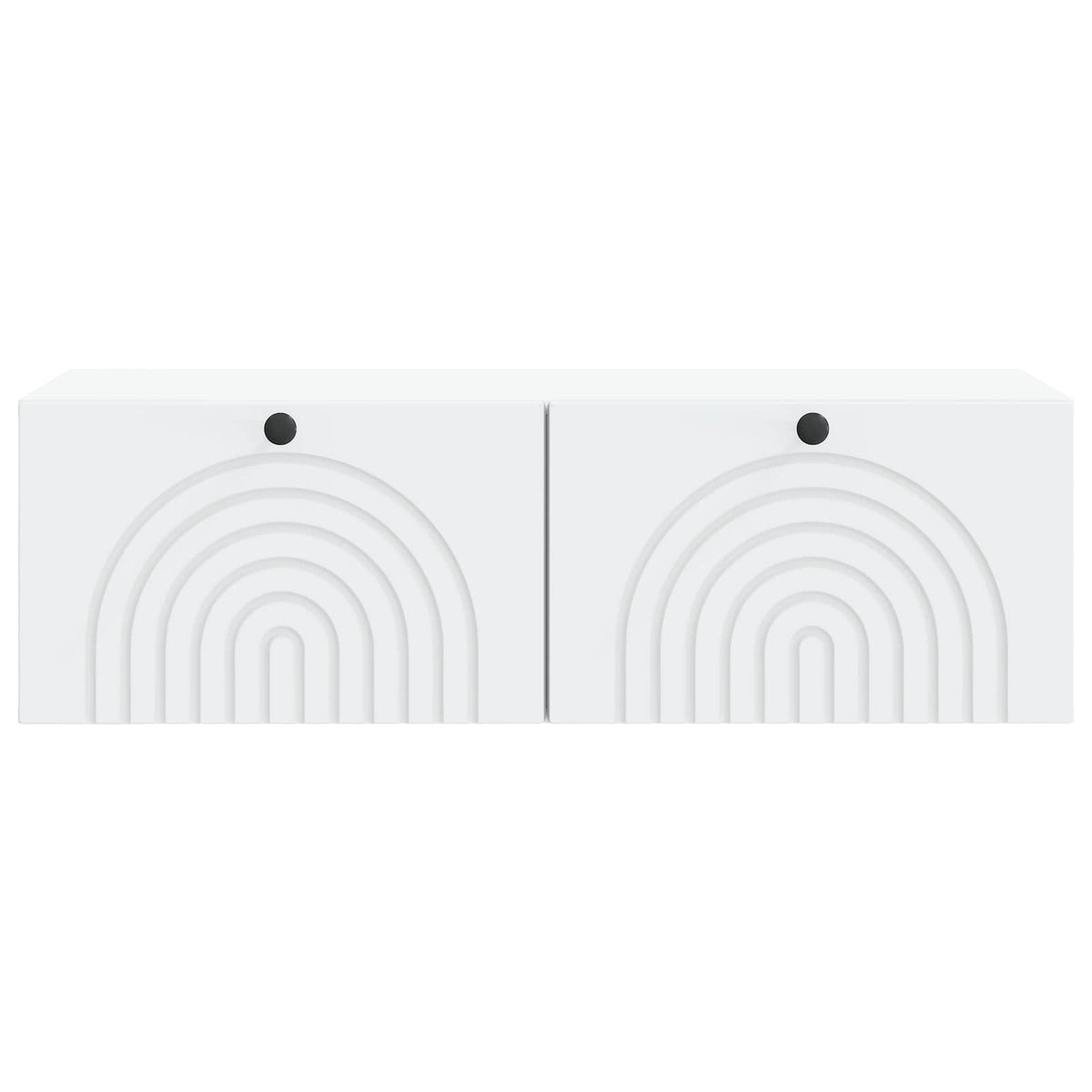 Nástěnná Tv Skříň Bílá 99 X 41 X 30 Cm Kompozitní Dřevo