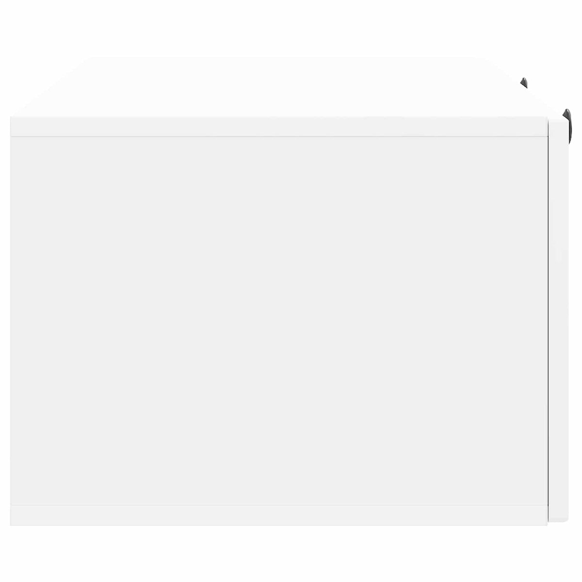 Nástěnná Tv Skříň Bílá 99 X 41 X 30 Cm Kompozitní Dřevo