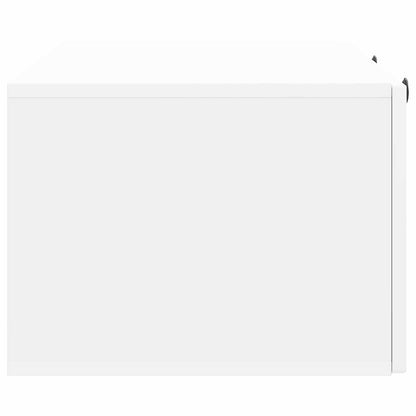 Nástěnná Tv Skříň Bílá 99 X 41 X 30 Cm Kompozitní Dřevo