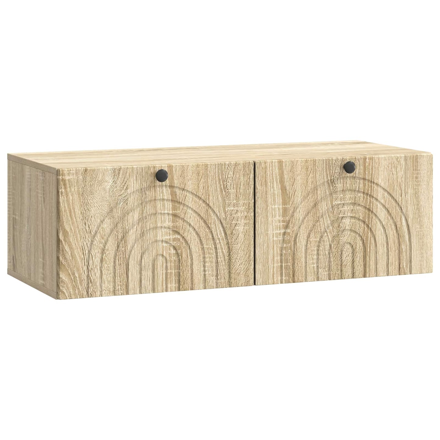 Nástěnná Tv Skříň Dub Sonoma 98 X 41 X 30 Cm Kompozitní Dřevo