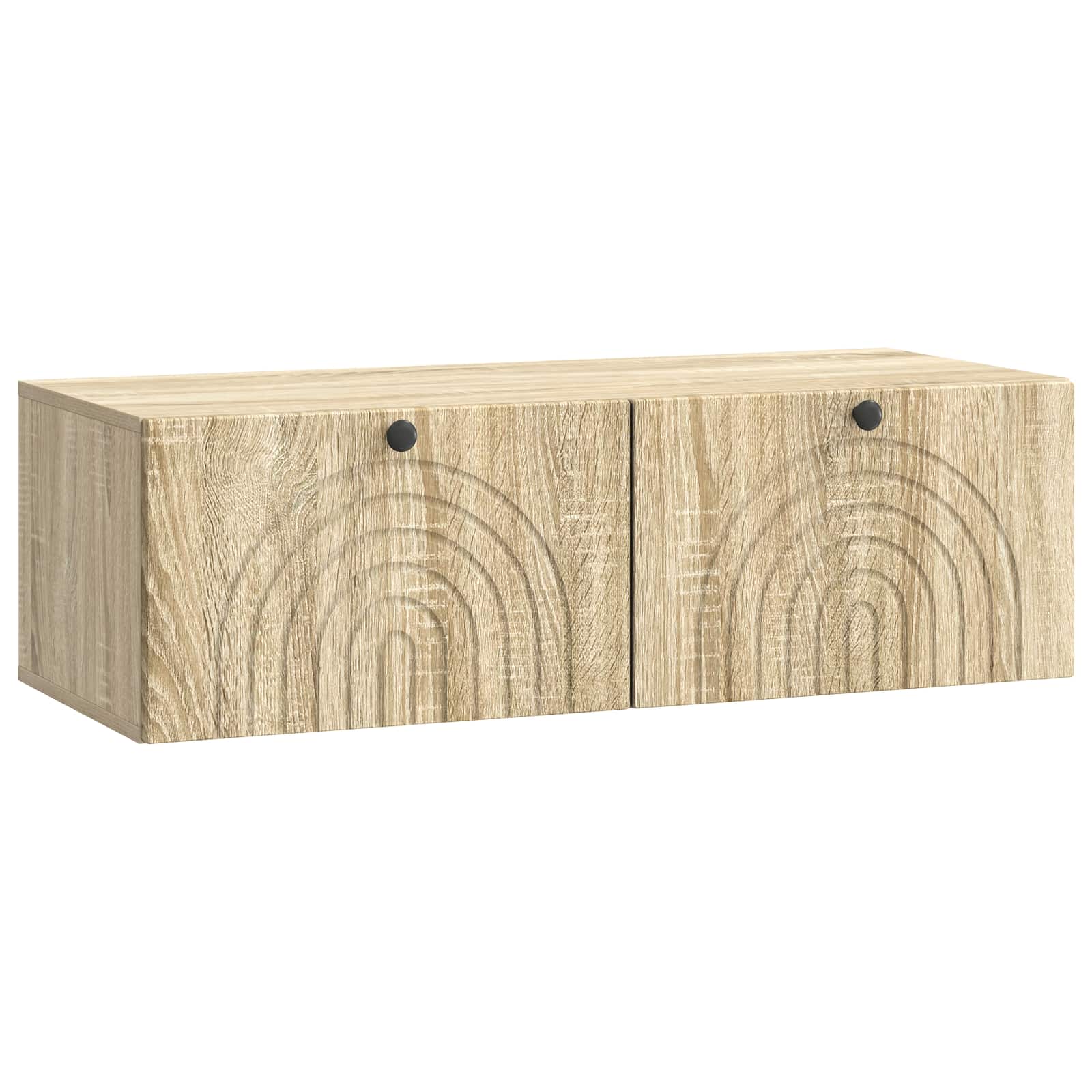 Nástěnná Tv Skříň Dub Sonoma 98 X 41 X 30 Cm Kompozitní Dřevo