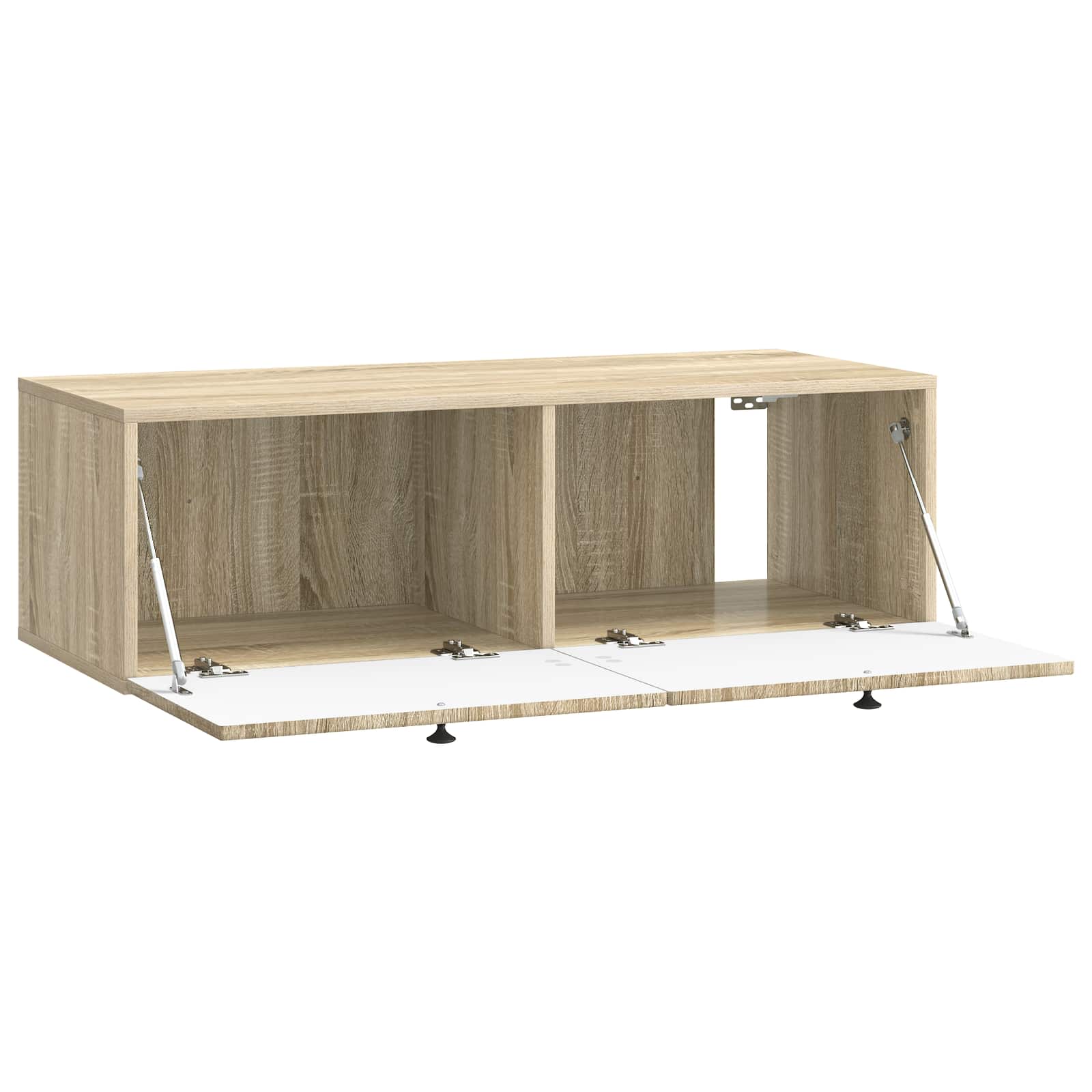 Nástěnná Tv Skříň Dub Sonoma 98 X 41 X 30 Cm Kompozitní Dřevo
