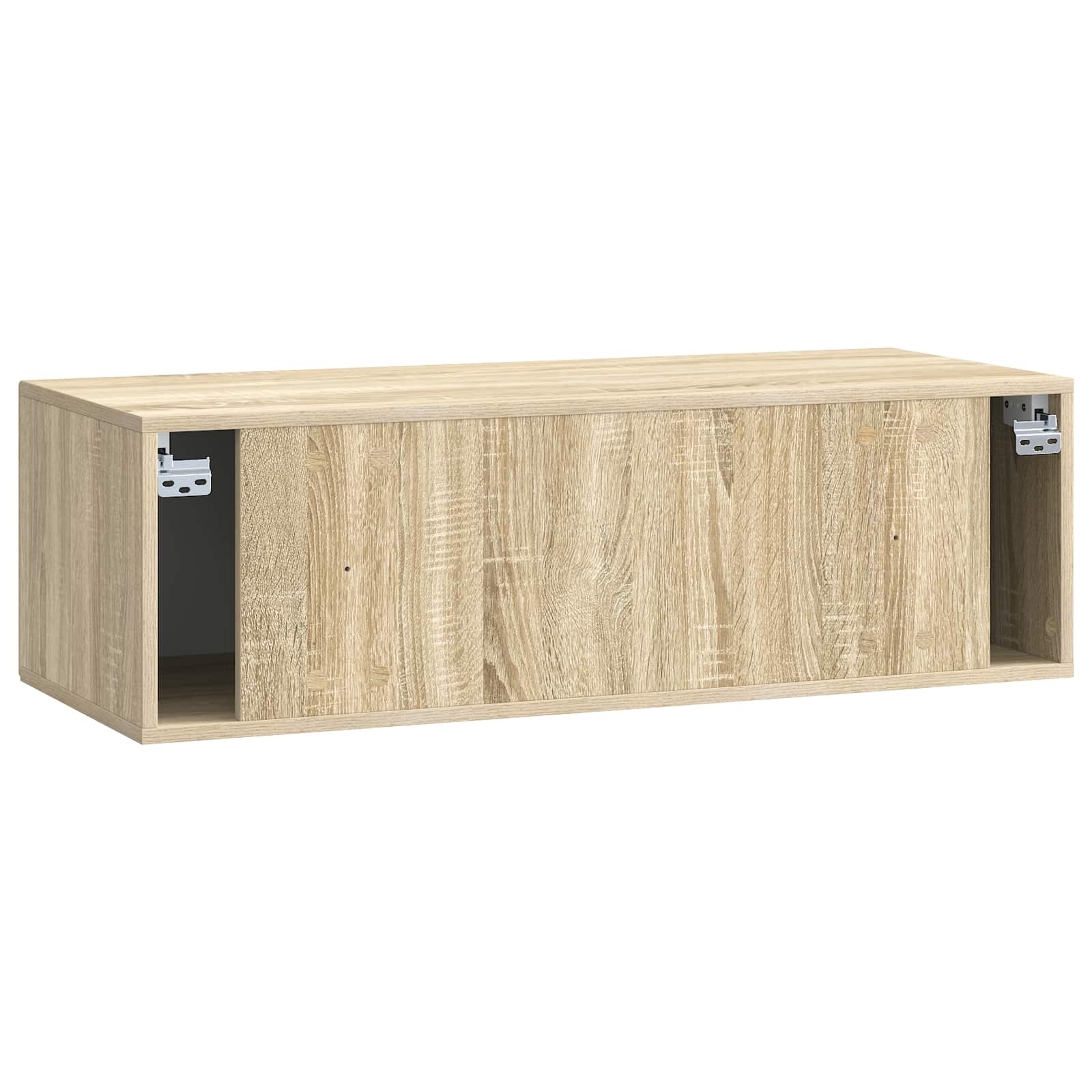 Nástěnná Tv Skříň Dub Sonoma 98 X 41 X 30 Cm Kompozitní Dřevo