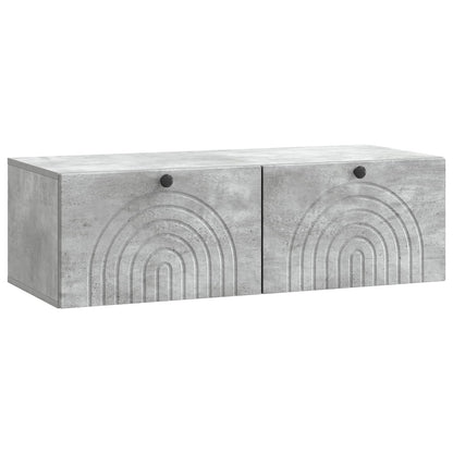 Nástěnná Tv Skříň Nástěnný Betonově Šedá 99 X 41 X 30 Cm