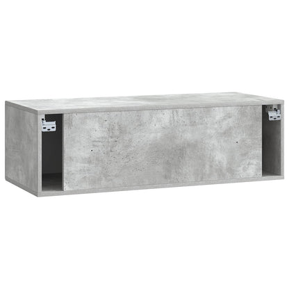 Nástěnná Tv Skříň Nástěnný Betonově Šedá 99 X 41 X 30 Cm